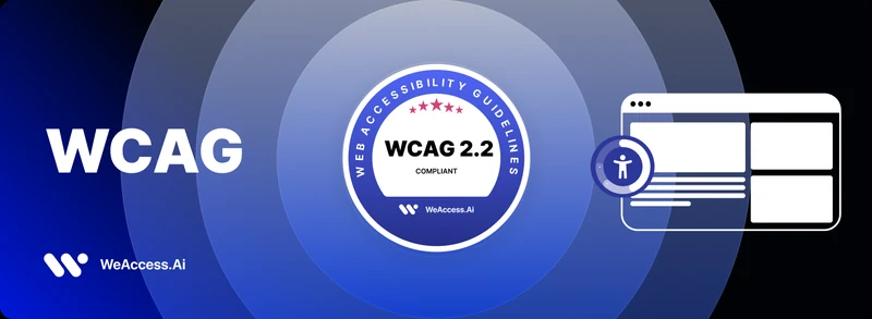 Selo de conformidade com as WCAG 2.2