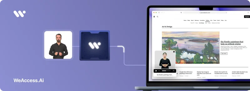 WeAccess.Ai Accessibility Tool – Integration Guide