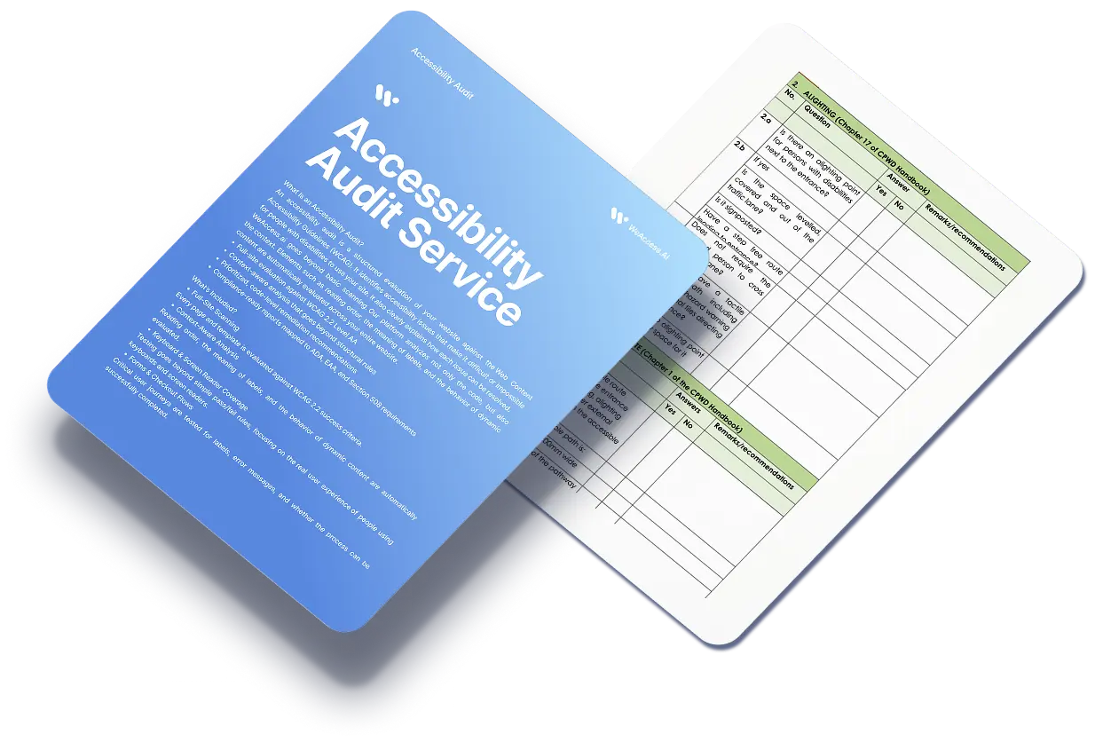 Team review during an accessibility consulting engagement