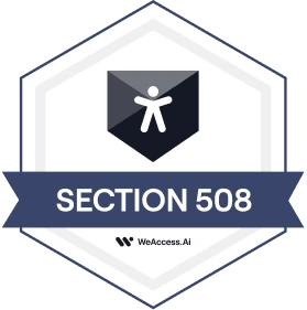 Section 508 badge