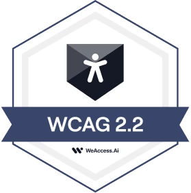 WCAG 2.2 badge
