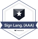 Líng. gestual (AAA)