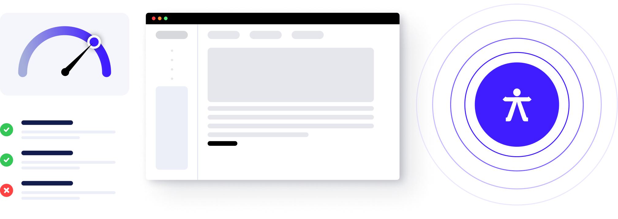 Accessibility report preview